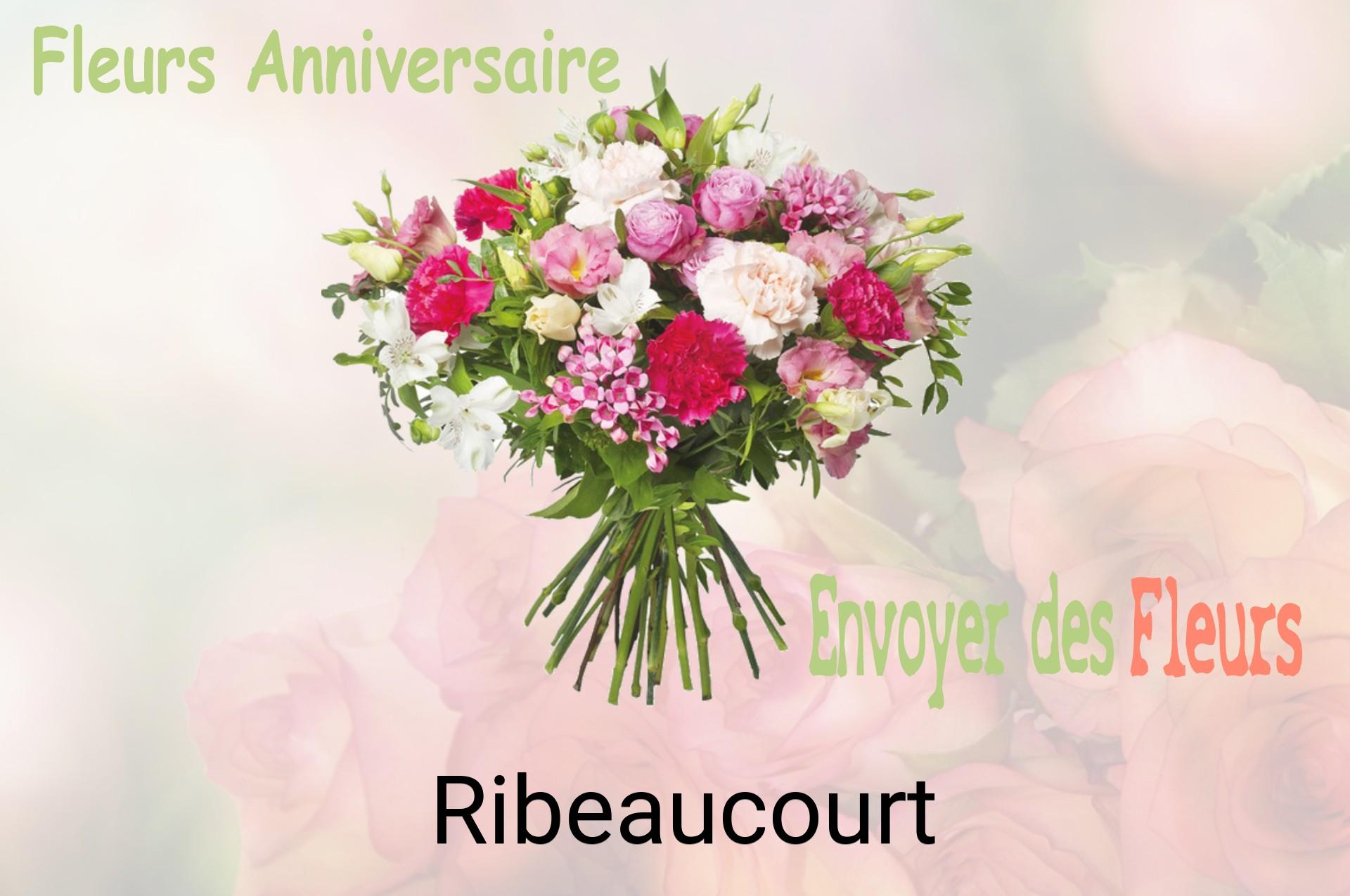 Bouquet de fleurs d’anniversaire livré à Ribeaucourt